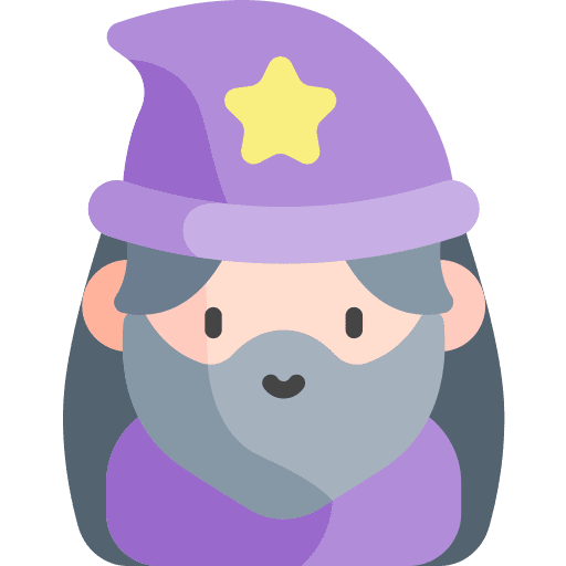 Wizard cultures character folklore icon