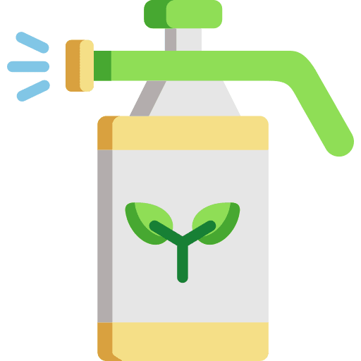 Fertilizer farming and gardening bottle nature icon