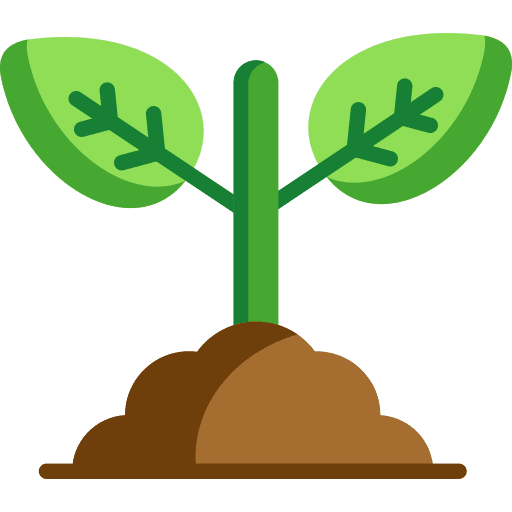 Sprout ecology and environment sprout growing seed icon