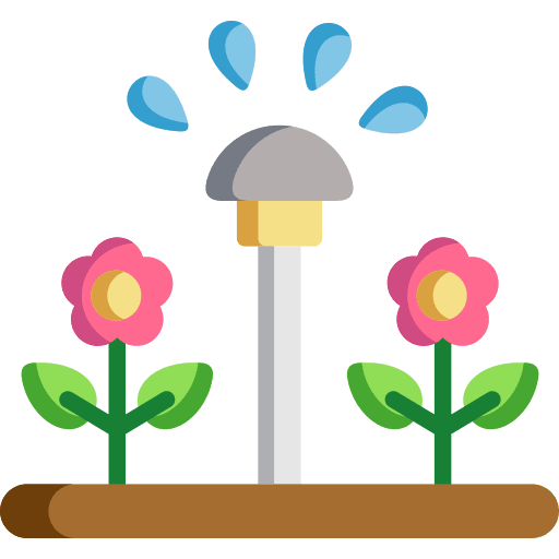 Water farming and gardening watering garden icon