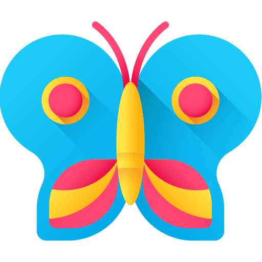 Butterfly insect entomology animals icon