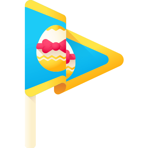 Flag easter flag cultures icon