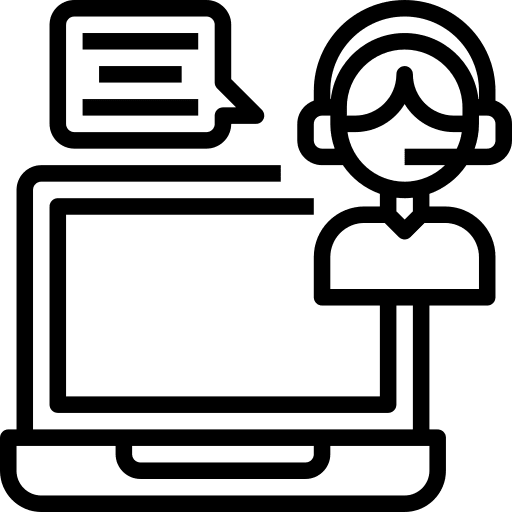 Avatar professions and jobs communications telemarketer icon