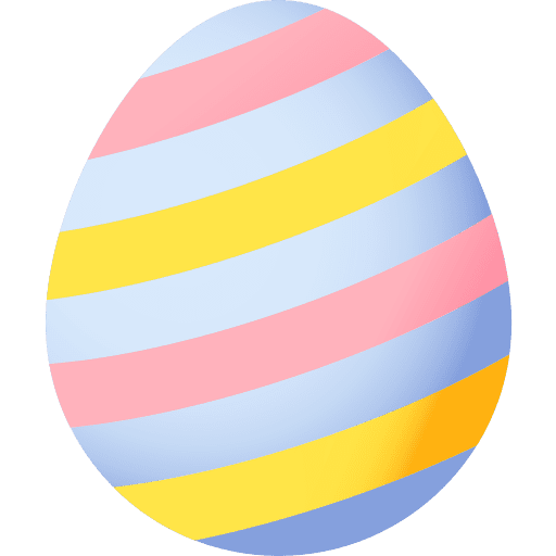 Easter egg cultures food food and restaurant icon