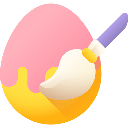 Easter egg food egg cultures icon