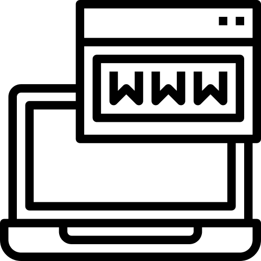 Browser ui seo and web www icon