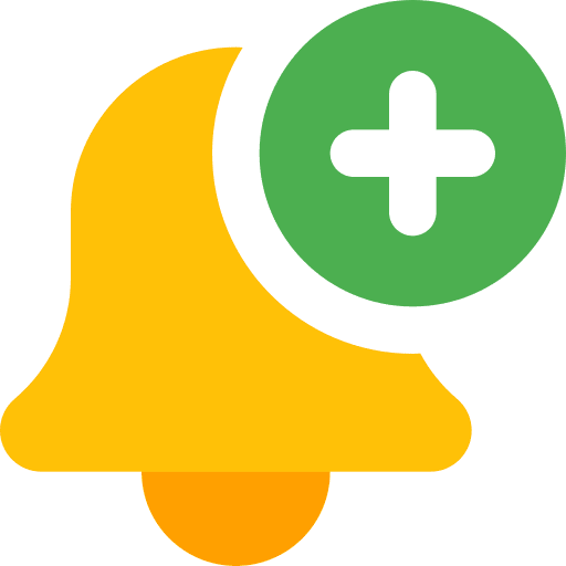 Add notification add tools and utensils icon