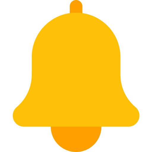 Bell alert alarm bell icon