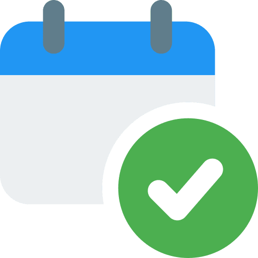 Calendar organization administration event icon