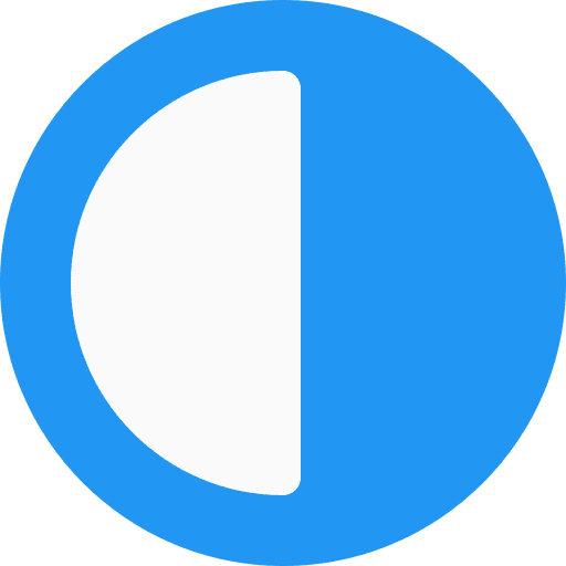 Half time half time interface clock icon