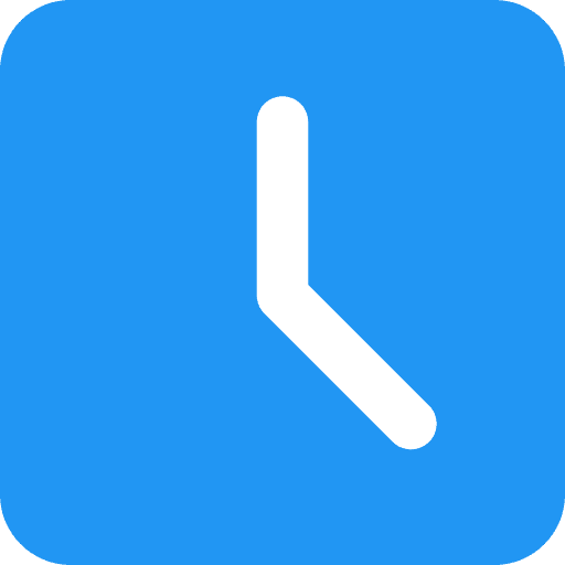 Clock interface time clock icon