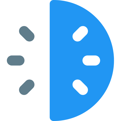 Half an hour minutes 30 technology icon