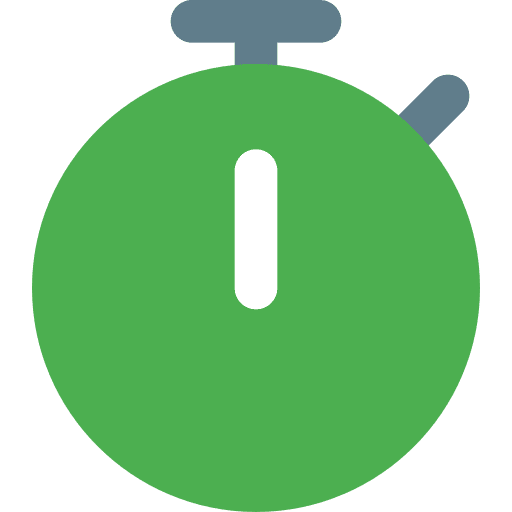 Stopwatch timer tools and utensils time and date icon