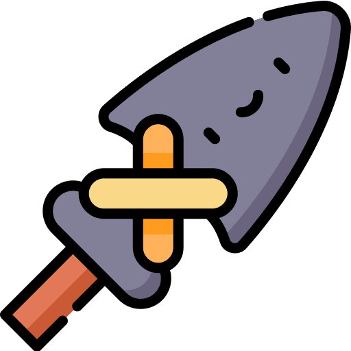Arrowhead arrow tools and utensils spear icon
