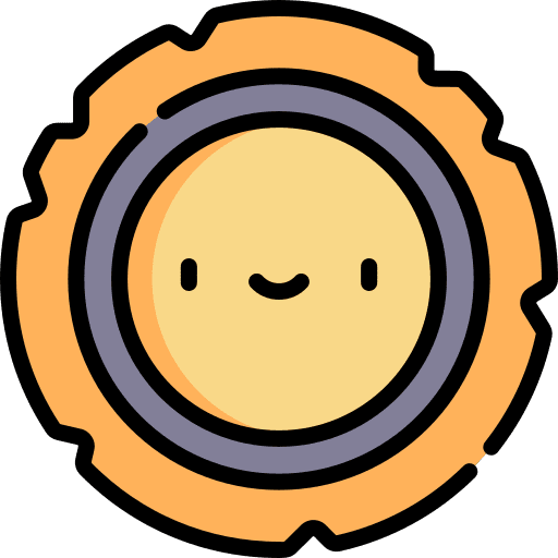 Coin medieval money ancient icon