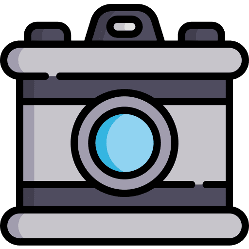 Camera technology photograph electronics icon
