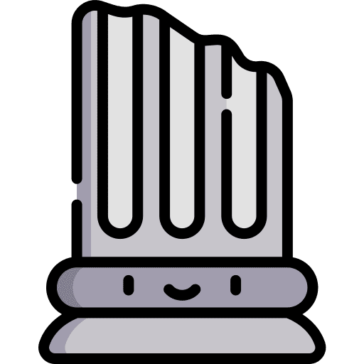 Column column greece decoration icon