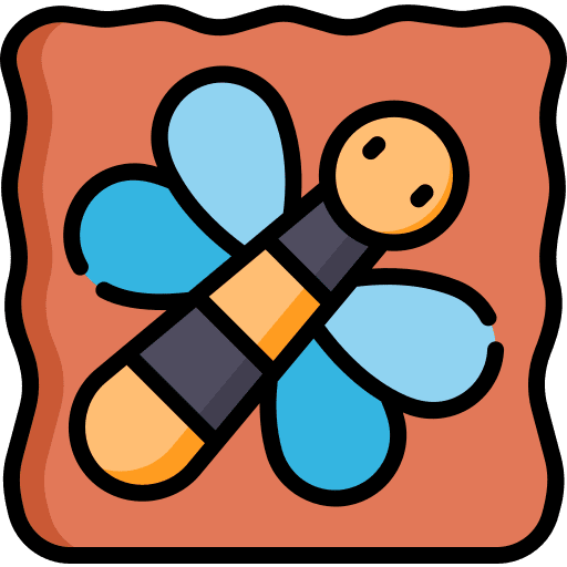 Fossil archaeology miscellaneous paleontology icon