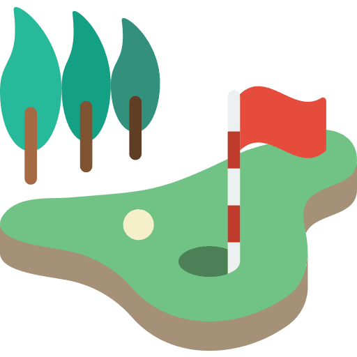 Birdie leisure birdie golf icon