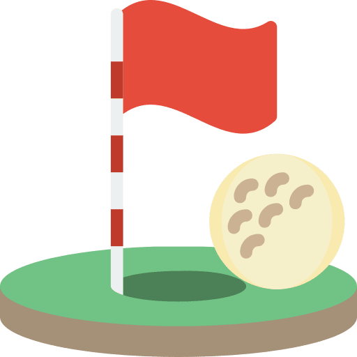 Birdie leisure golf sports and competition icon