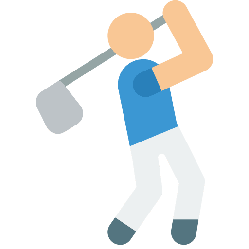 Swing swing sport people icon