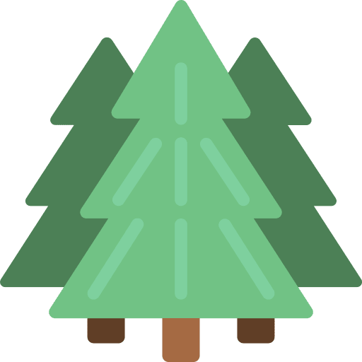 Trees garden nature pine icon