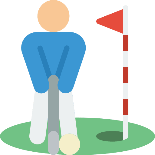 Birdie leisure sports and competition ball icon