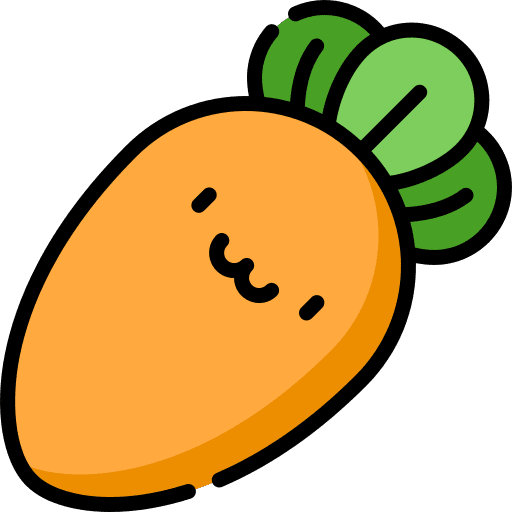 Carrot healthy food carrot food and restaurant icon