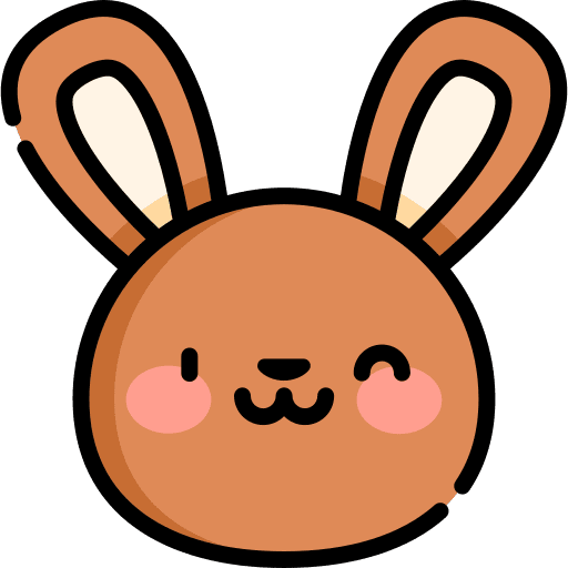 Rabbit animal kingdom zoo wild life icon