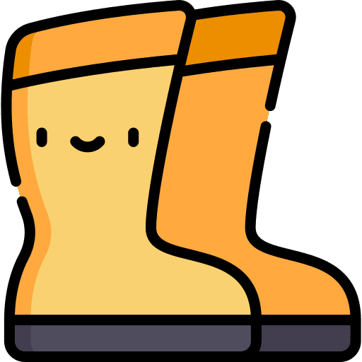 Rain boots footwear boots rain boots icon