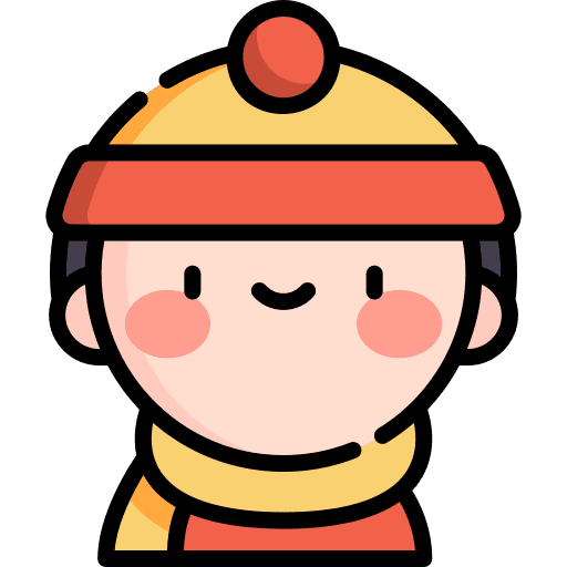 Boy clothes boy autumn icon