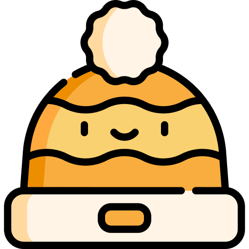 Hat knitted fashion winter icon