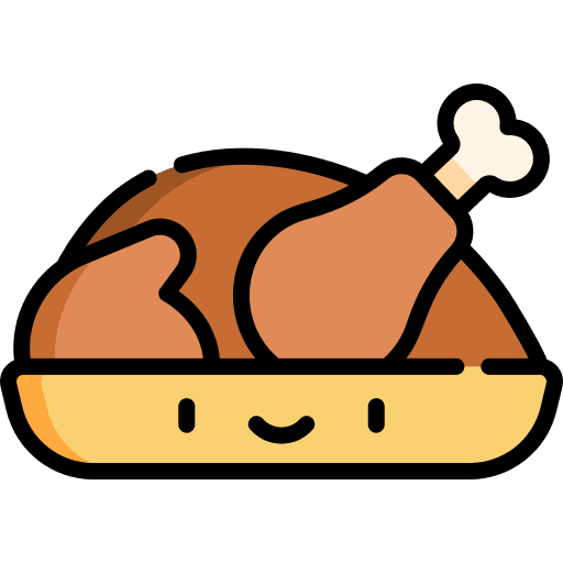 Turkey turkey leg roast chicken chicken icon