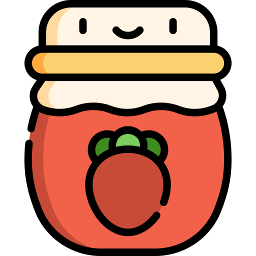 Conserve food breakfast strawberry icon