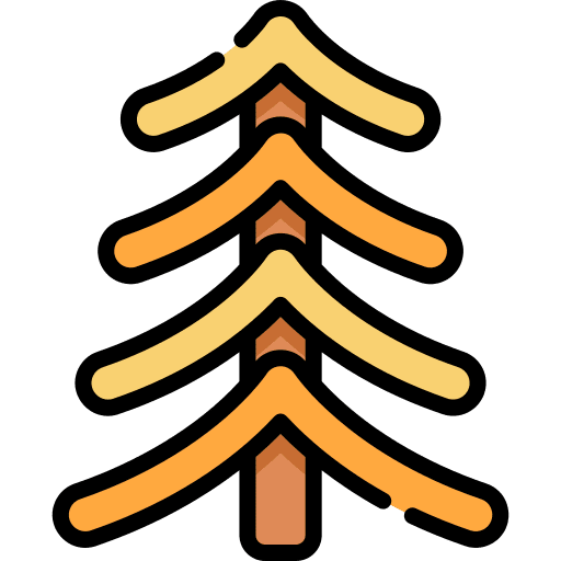 Dry tree botanic dry tree nature icon