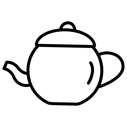 Coffee kettle coffee pot tea pot icon