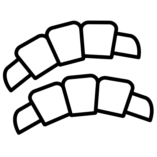 Croissant croissant bread baked icon