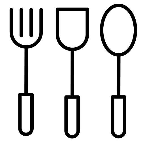 Cutlery coffee shop cafe food icon