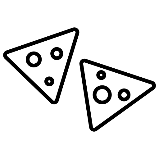 Nachos food and restaurant nachos chip icon