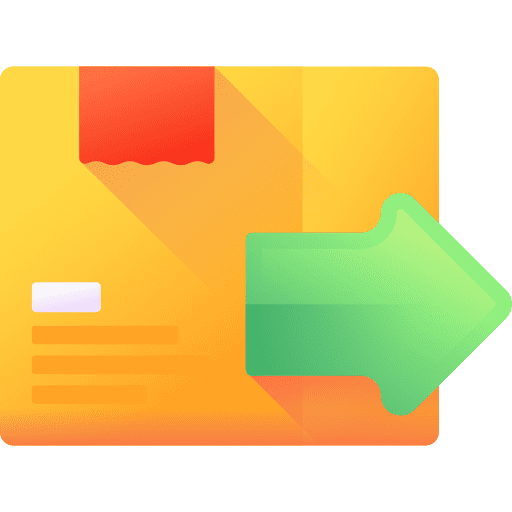 Box commerce delivery package icon