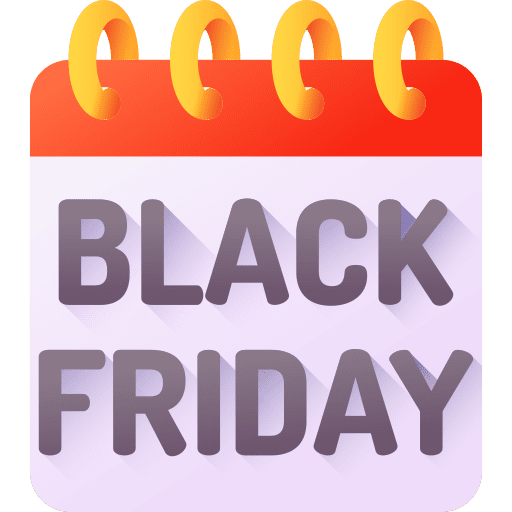 Black friday discount time black friday icon