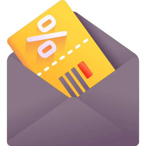 Discount ticket discount ticket percentage marketing icon