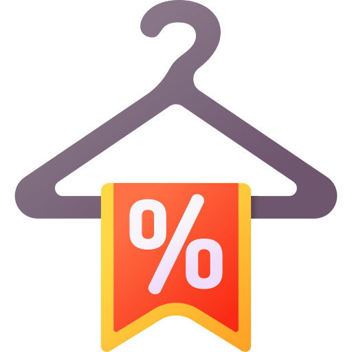 Hanger commerce discount hanger icon