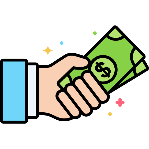 Cash business and finance buy cash icon