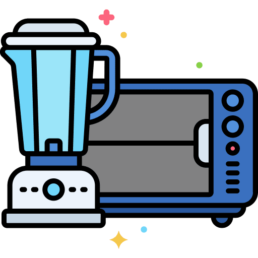 Microwave microwave blender kitchenware icon