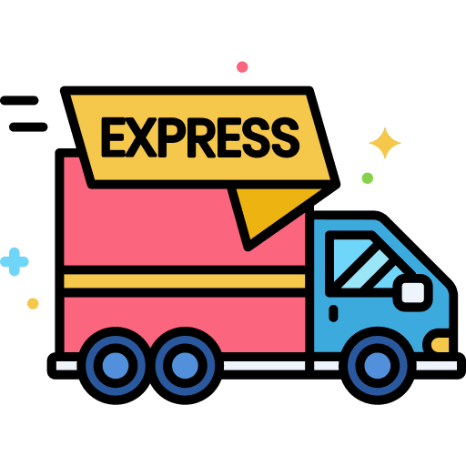 Truck free shipping transportation delivery truck icon