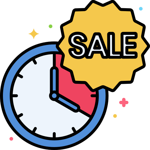 Clock time sale time clock icon