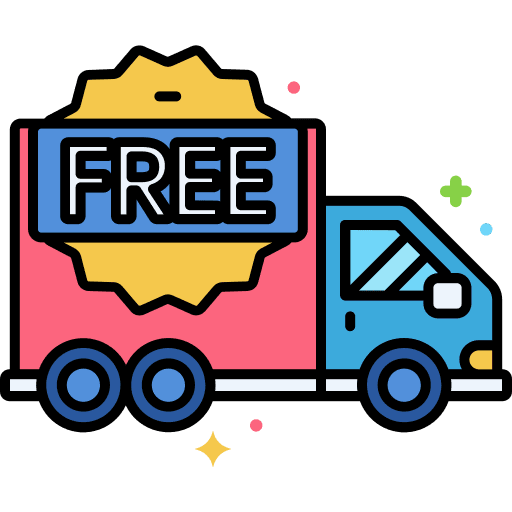 Truck shipping free shipping delivery truck icon