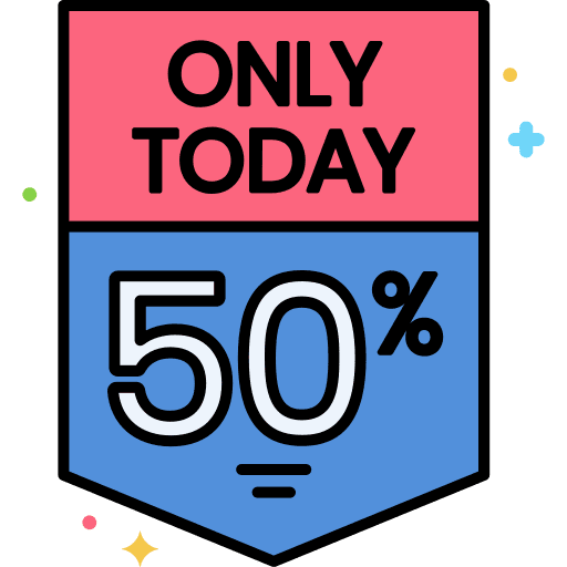 Price label shopping store price label commerce icon