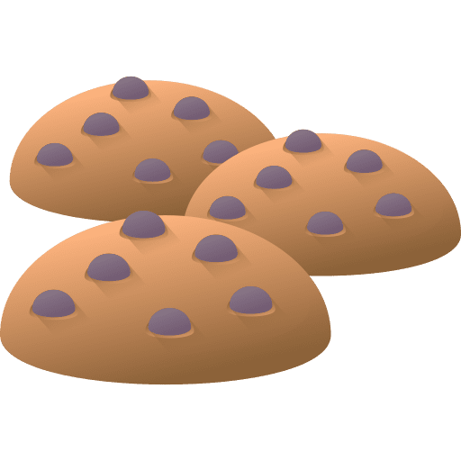 Cookie birthday and party cookie baker icon